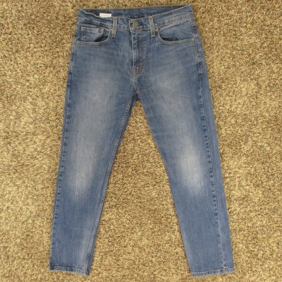 Levi's Jeans Men's 31x30 Medium Wash 502‎ Taper Fit Flex Denim - Picture 1 of 8